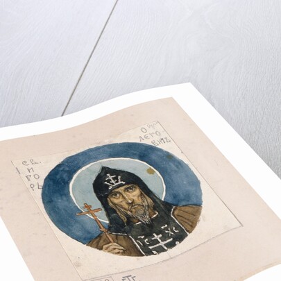 Holy Prince Igor of Chernigov (Study for frescos in the St Vladimirs Cathedral of Kiev), 1884-1889 by Viktor Mikhaylovich Vasnetsov