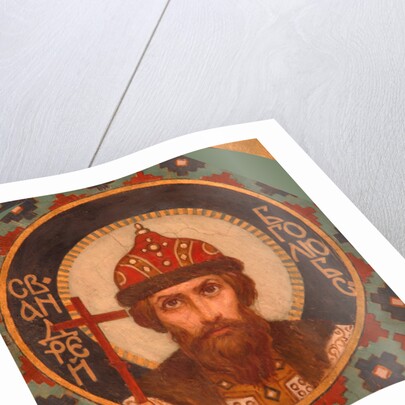 Saint Grand Prince Andrey Bogolyubsky, 1885-1896 by Viktor Mikhaylovich Vasnetsov
