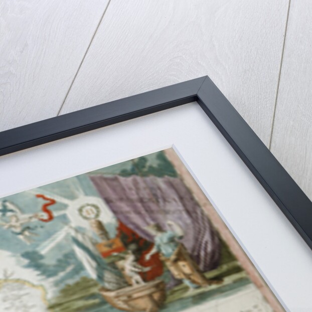 Map of Voronezh Governorate, 1792 by Alexander Wilbrecht