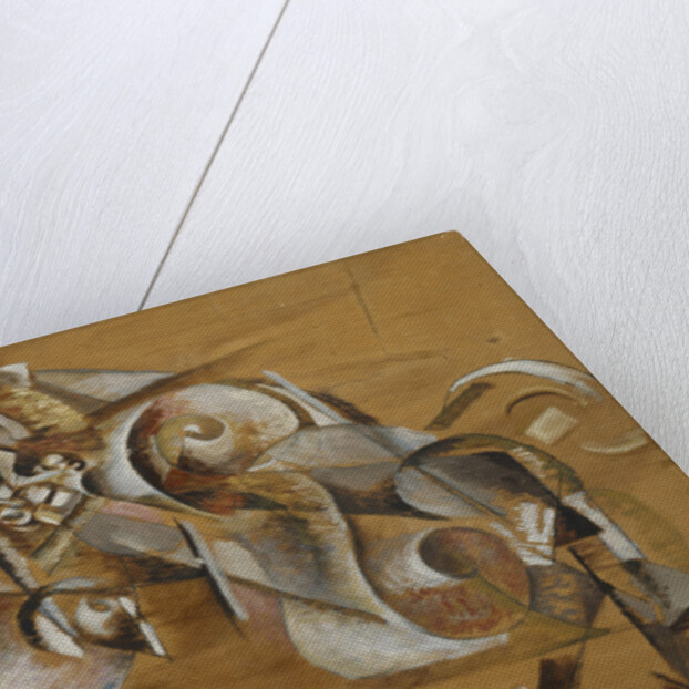 Lion attacking a Horse, 1917-1918 by Georgi Bogdanovich Yakulov