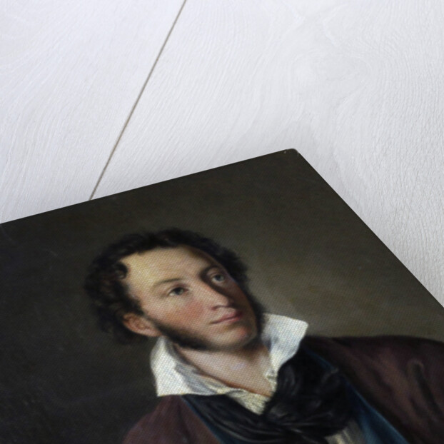 Portrait of the author Alexander S. Pushkin (1799-1837) by Avdotya Petrovna Yelagina