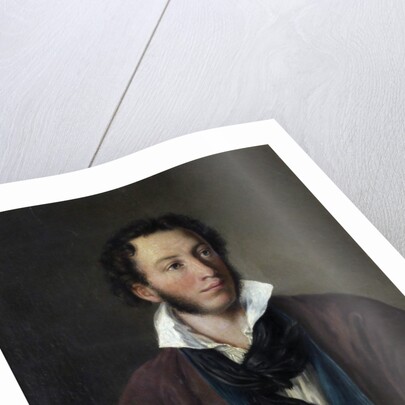 Portrait of the author Alexander S. Pushkin (1799-1837) by Avdotya Petrovna Yelagina
