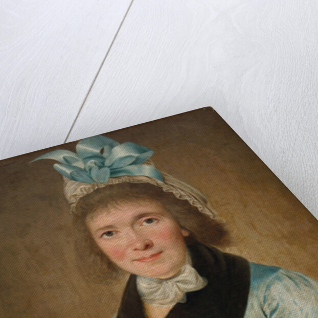 Portrait Of a Woman In a Blue Dress, 1799 by Anonymous