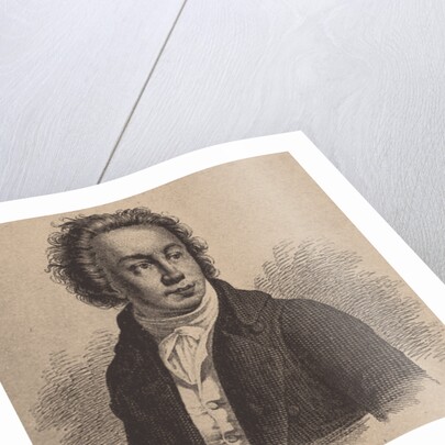 Portrait of the poet Ivan S. Barkov, 19th century by Anonymous
