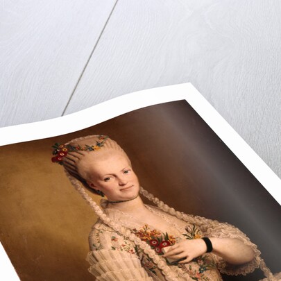 Portrait of Sarah Greigh (1752?1793), wife of Admiral Samuel Greigh, 1775 by 18th century Anonymous