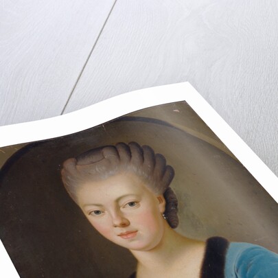 Portrait of Grand Duchess Natalia Alexeyevna of Russia, Princess Wilhelmina Louisa of Hesse-Darmstadt, 1770s by 18th century Anonymous