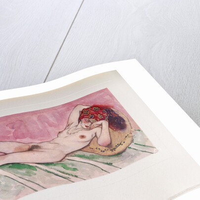 Sleeping Sultans Wife, 1916 by Léon Bakst