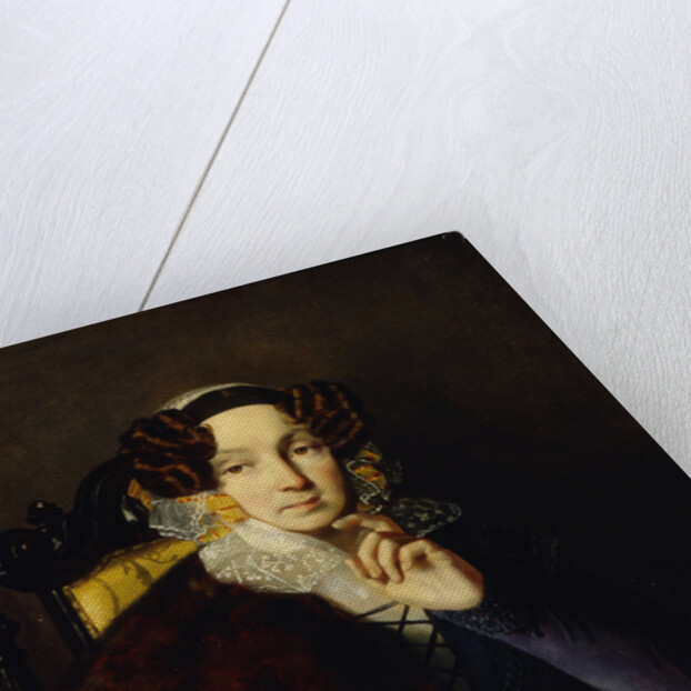 Portrait of M.I. Zhadimirovskaya by Pyotr Vasilyevich Basin