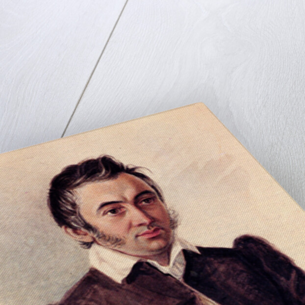 Portrait of the Decembrist Nikita Muravyov, 1836 by Nikolai Alexandrovich Bestuzhev