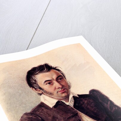 Portrait of the Decembrist Nikita Muravyov, 1836 by Nikolai Alexandrovich Bestuzhev