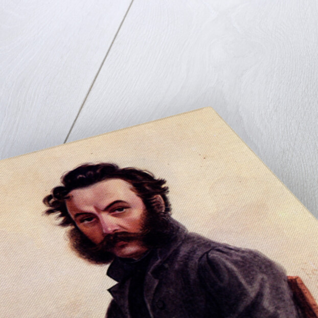 Portrait of Decembrist Ivan Horbachevsky, 1837 by Nikolai Alexandrovich Bestuzhev