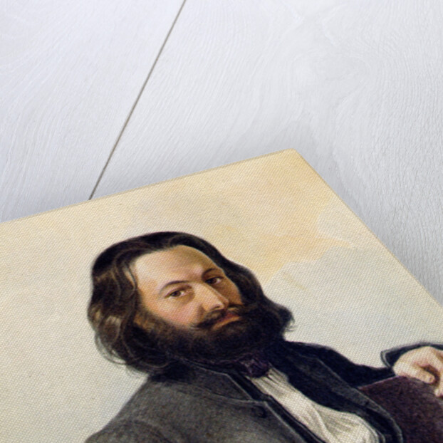 Portrait of Decembrist Alexander V. Podzhio, 1837 by Nikolai Alexandrovich Bestuzhev