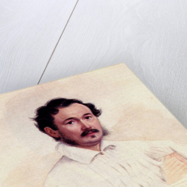 Portrait of Decembrist Duke Dmitry Shchepin-Rostovsky, 1839 by Nikolai Alexandrovich Bestuzhev