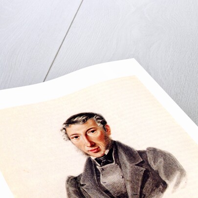 Portrait of Decembrist Prince Sergei Petrovich Trubetskoy, 1839 by Nikolai Alexandrovich Bestuzhev