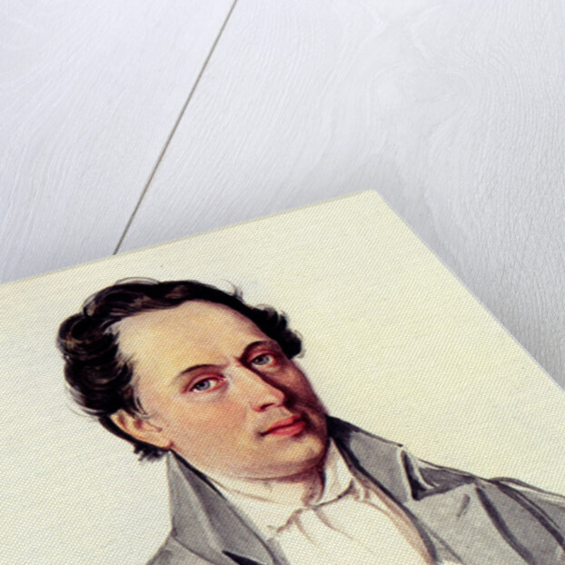 Portrait of Leopold Niemirowski, 1843 by Nikolai Alexandrovich Bestuzhev