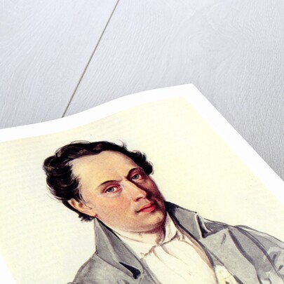 Portrait of Leopold Niemirowski, 1843 by Nikolai Alexandrovich Bestuzhev