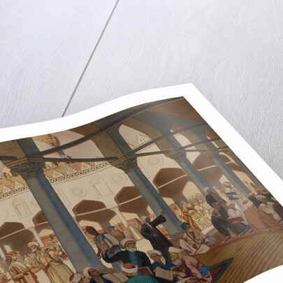 Courtyard of the Al-Azhar Mosque and University, Cairo, 1928 by Ivan Yakovlevich Bilibin