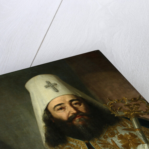 Portrait of Catholicos-Patriarch of All Georgia Anton II, 1811 by Vladimir Lukich Borovikovsky