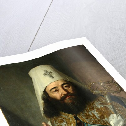 Portrait of Catholicos-Patriarch of All Georgia Anton II, 1811 by Vladimir Lukich Borovikovsky