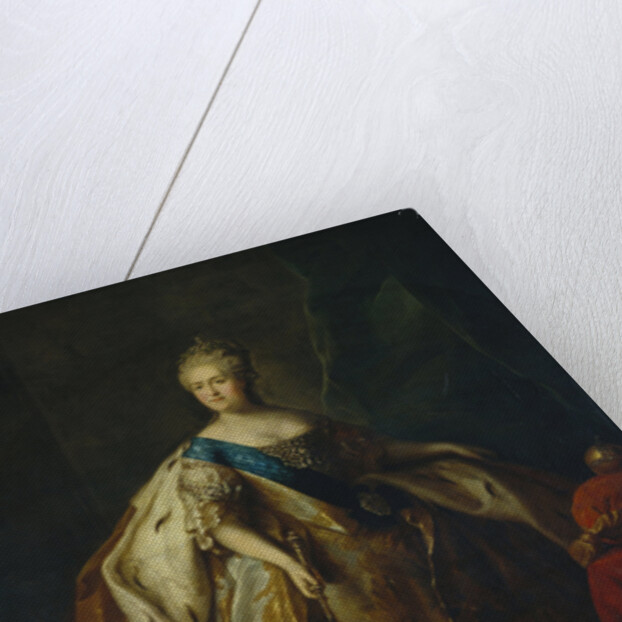 Portrait of Empress Catherine II, 1796 by Petro Semyonovich Drozhdin