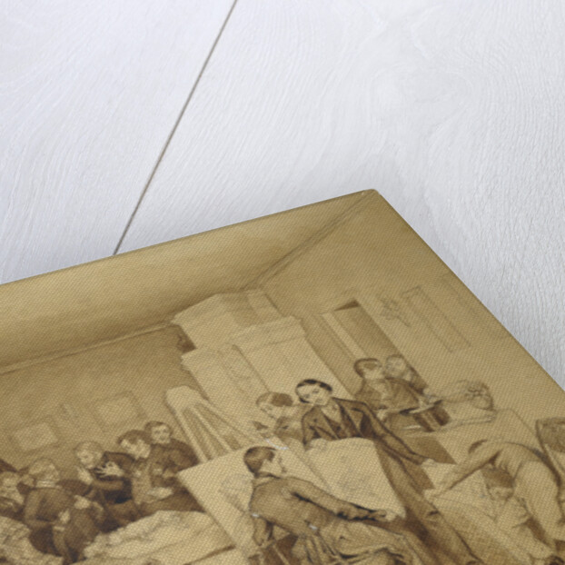 The Consequences of Fidelkas Death, 1844 by Pavel Andreyevich Fedotov