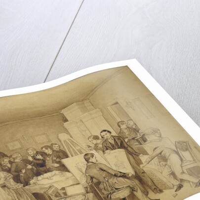 The Consequences of Fidelkas Death, 1844 by Pavel Andreyevich Fedotov