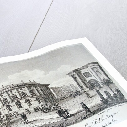 The Imperial Library in Saint Petersburg, Early 19th cen by Stepan Philippovich Galaktionov