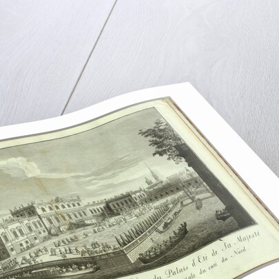 The Summer Palace in St. Petersburg (Book to the 50th anniversary of the founding of St. Petersburg), 1753 by Alexei Angileevich Grekov