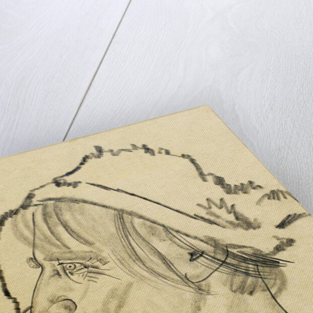 Konstantin Stanislavsky as Satin in the play The Lower Depths by M. Gorky, 1922 by Boris Dmitryevich Grigoriev