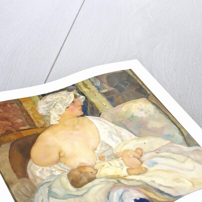 Mother, 1915 by Boris Dmitryevich Grigoriev