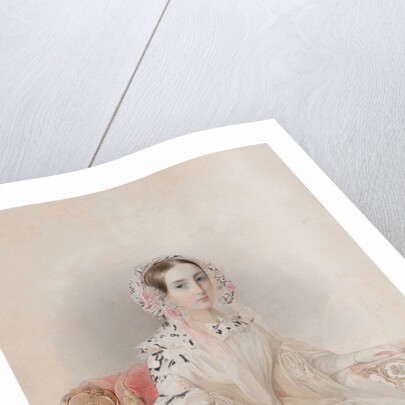 Portrait of Princess Therese of Nassau-Weilburg, 1838 by Vladimir Ivanovich Hau