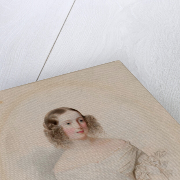 Portrait of Grand Duchess Olga Nikolaevna of Russia, Queen of Württemberg, 1838 by Vladimir Ivanovich Hau