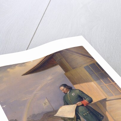 Peter I on the Bank of the Neva River, 1843 by Anton Ivanovich Ivanov