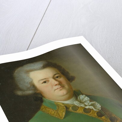 Portrait of Vasily Ivanovich Likhachev, 1791 by Ermolay Dementyevich Kamezhenkov