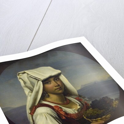 Neapolitan Girl with Fruits, 1831 by Orest Adamovich Kiprensky