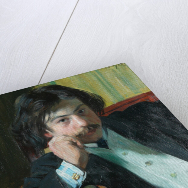 Portrait of the poet Janko Lavrin, 1909 by Boris Michaylovich Kustodiev
