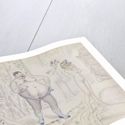 Late Night Rendezvous by Boris Michaylovich Kustodiev