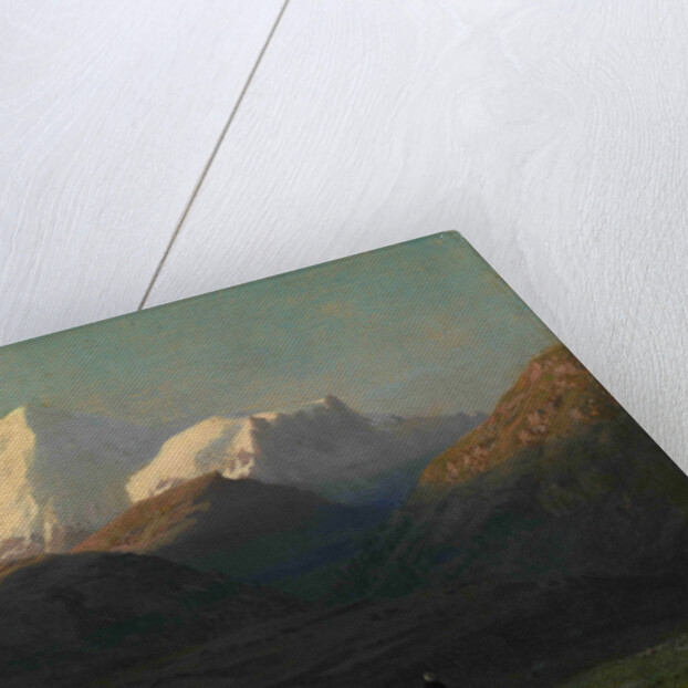 Mountain Landscape, 1868 by Lev Felixovich Lagorio