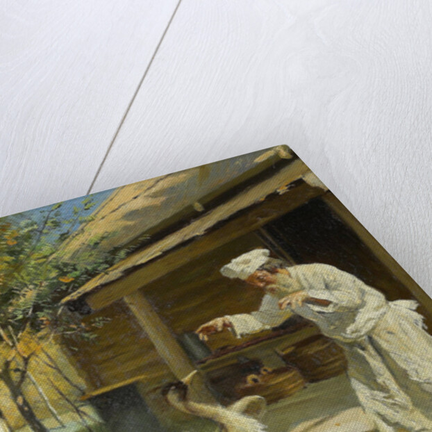 Dancing Crane, 1897 by Alexander Vladimirovich Makovsky