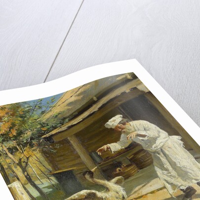 Dancing Crane, 1897 by Alexander Vladimirovich Makovsky