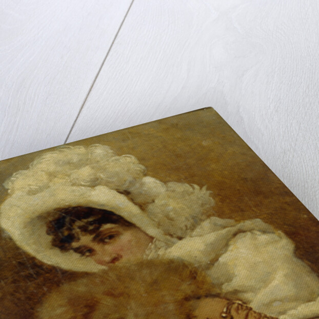 Girl with a Muff, 1884 by Vladimir Yegorovich Makovsky