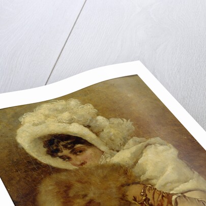 Girl with a Muff, 1884 by Vladimir Yegorovich Makovsky