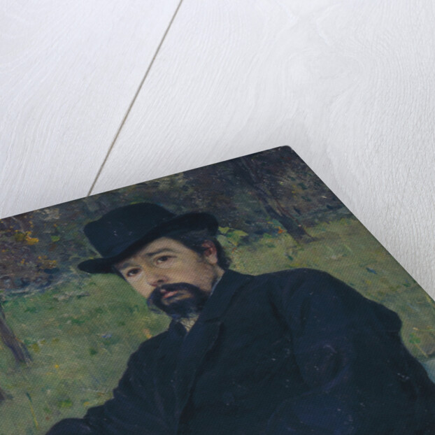 Portrait of the painter Nikolai Alexandrovich Yaroshenko, 1897 by Mikhail Vasilyevich Nesterov