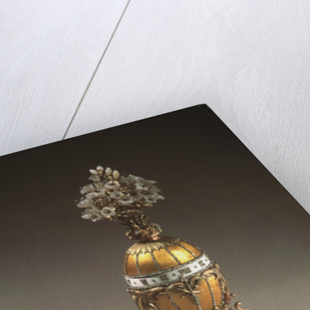 The Bouquet of Lilles Clock Egg (or the Madonna Lily Egg), 1899 by Michail Pershin