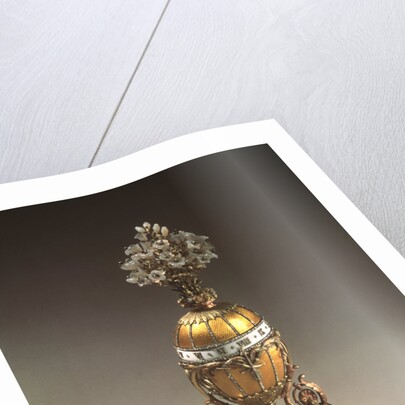 The Bouquet of Lilles Clock Egg (or the Madonna Lily Egg), 1899 by Michail Pershin