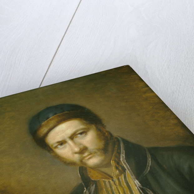 Portrait of the painter Alexander Orlowski, 1815 by Karl Reichel