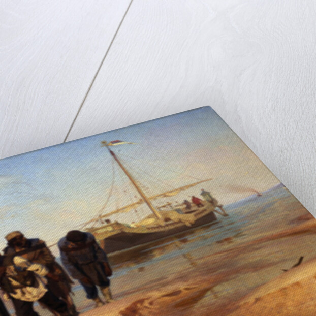 Barge Haulers on the Volga, 1872-1873 by Ilya Yefimovich Repin