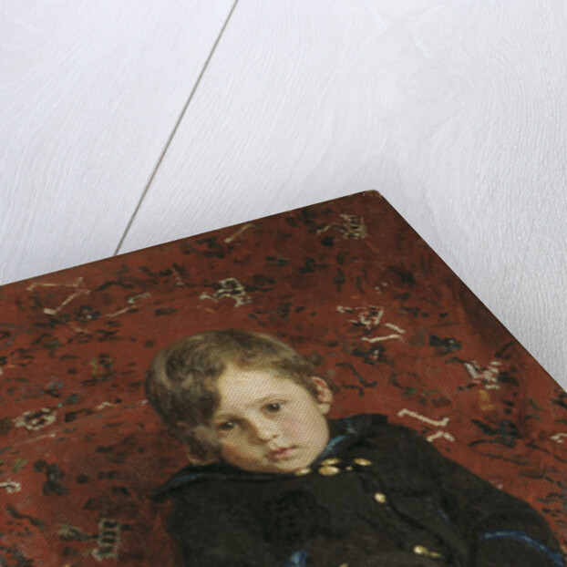 Portrait of Yury Repin, the Artists Son, 1882 by Ilya Yefimovich Repin