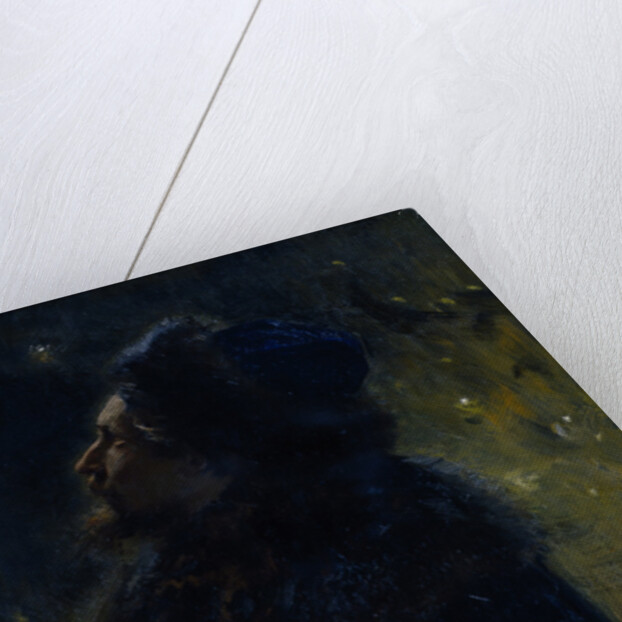 Sadko. Portrait of the artist Viktor Vasnetsov, 1875 by Ilya Yefimovich Repin