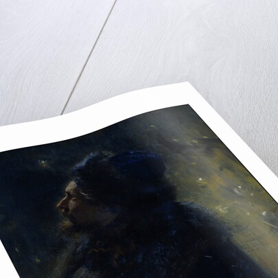 Sadko. Portrait of the artist Viktor Vasnetsov, 1875 by Ilya Yefimovich Repin